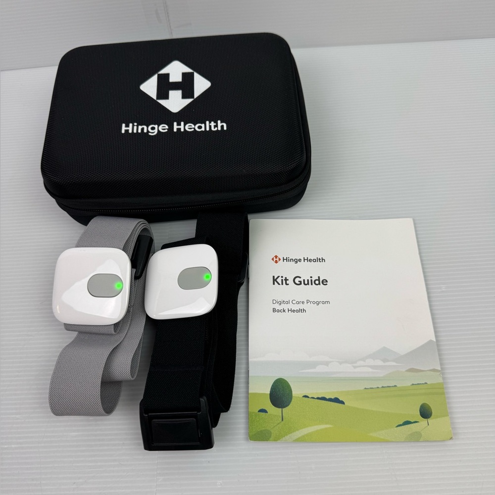 Hinge Health Digital Care Program Back Health Only The Straps NO CABLE, TABLET.